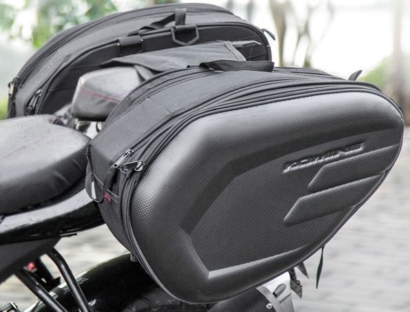 Кофри текстильні на мотоцикл Komine, бокові сумки туристичні