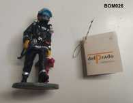 Figuras Bombeiros em chumbo, bonecos escala 1:32