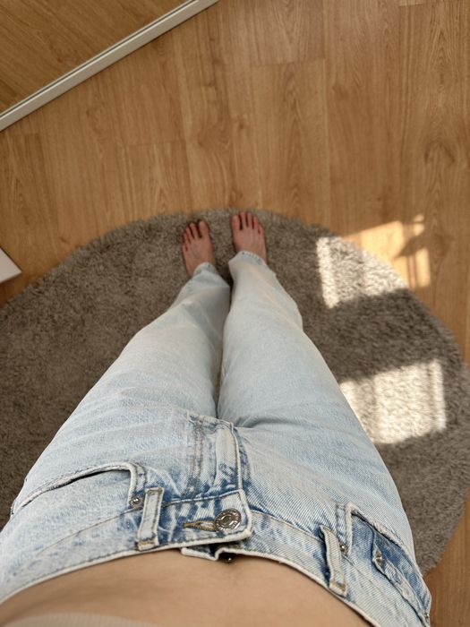 Джинси прямі блакитні жіночі Perfect Jeans