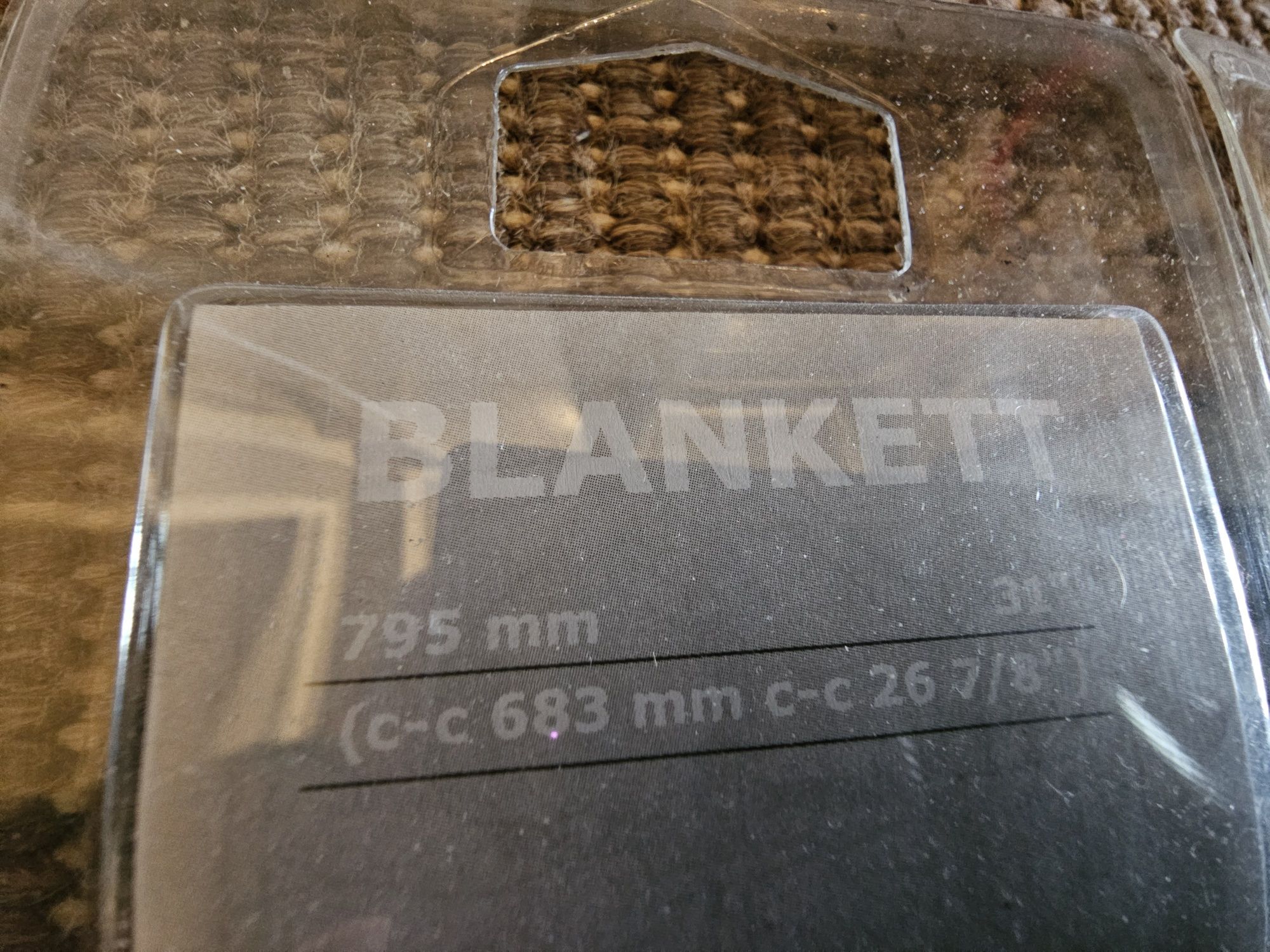 IKEA Blankett uchwyty drzwi szafy 795mm - 8 kompletów