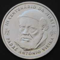 Portugalia 500 escudos 1997 - Antonio Vieira - srebro