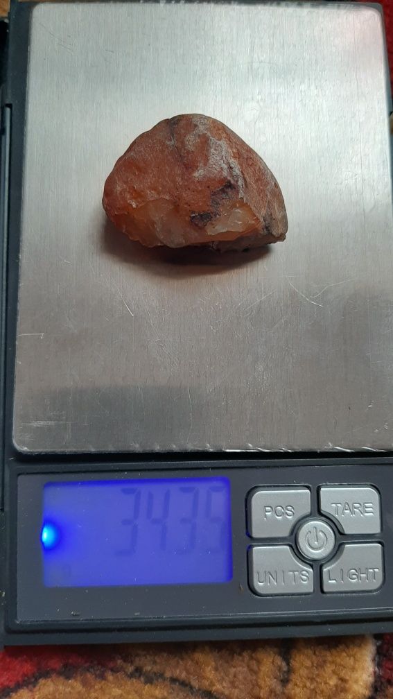 Мінерал, камінь, Агат малиновий