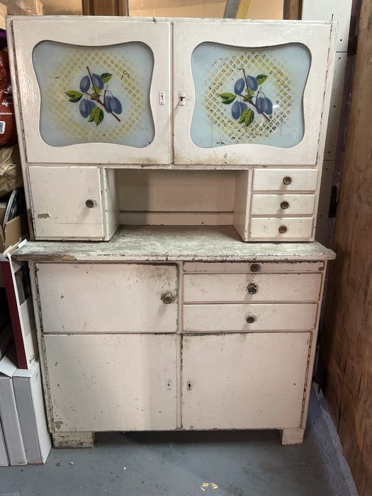 Szafka kredens kuchenny lata PRL