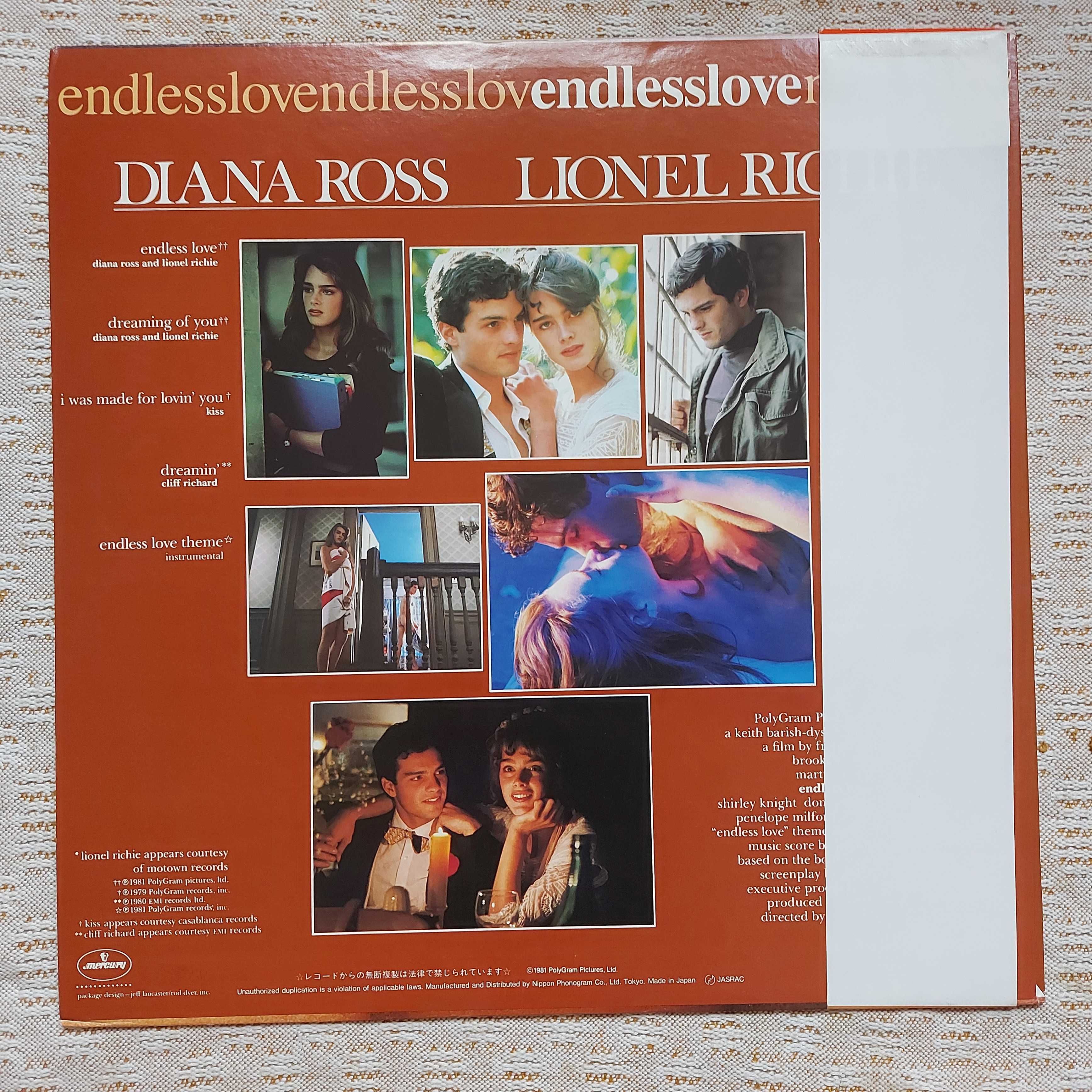 Endless Love  1981  Japan  (NM/NM-)