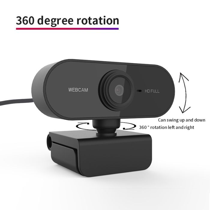 Webcam Full HD 1080p c/ Microfone