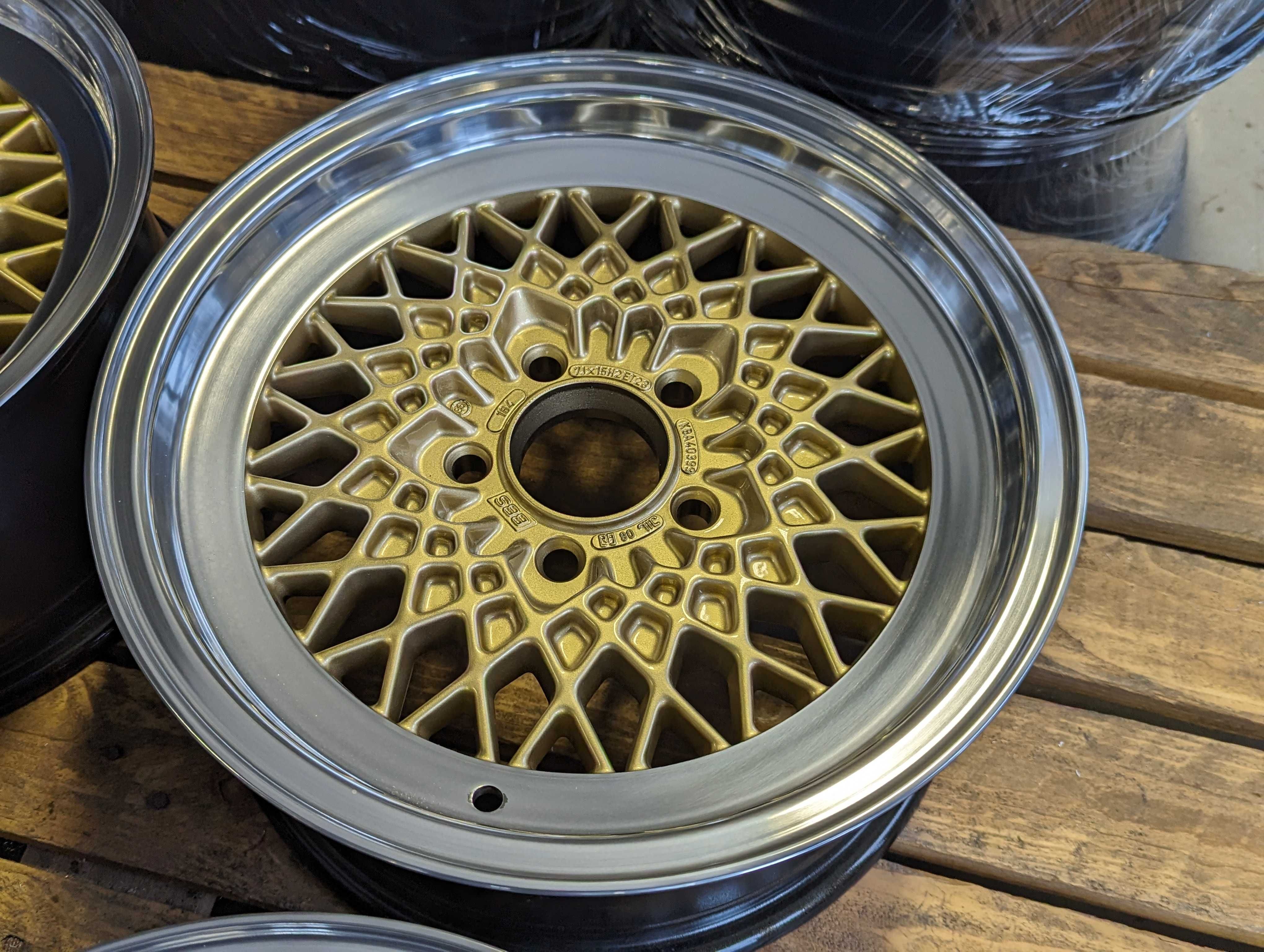 Oryginalne felgi BBS Mahle 15" 5x112 Mercedes ET23 W123 W126 W107 AMG