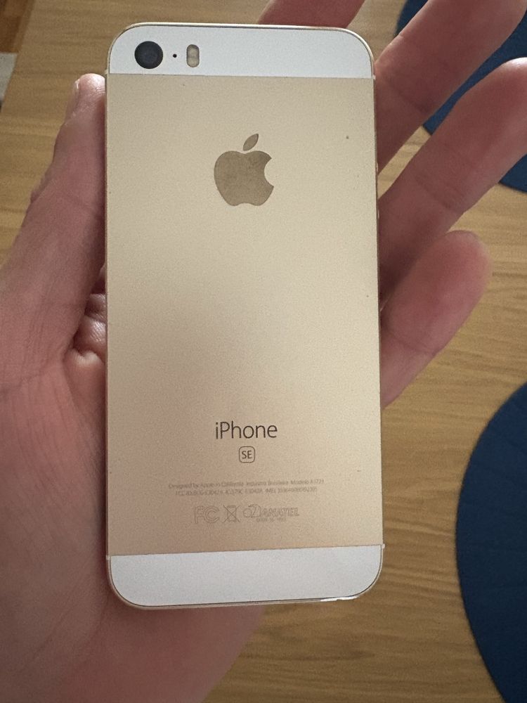 Iphone 5se gold bateria 100%