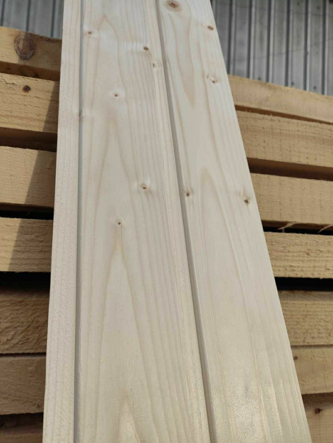 Вагонка деревянная выгодно 100х13 мм европрофиль