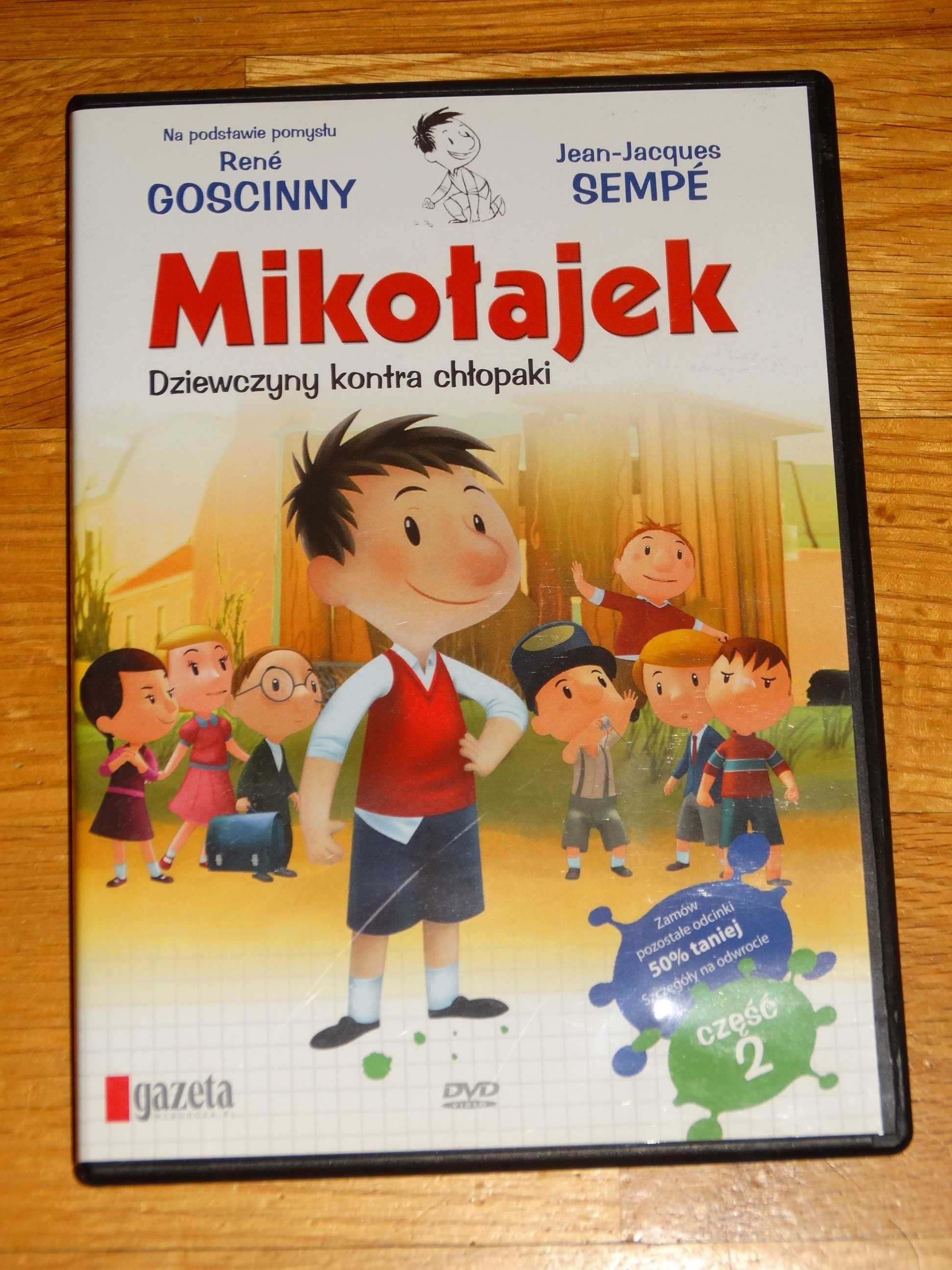 Mikołajek. Dziewczyny kontra chłopaki film DVD część 2 Polski dubbing