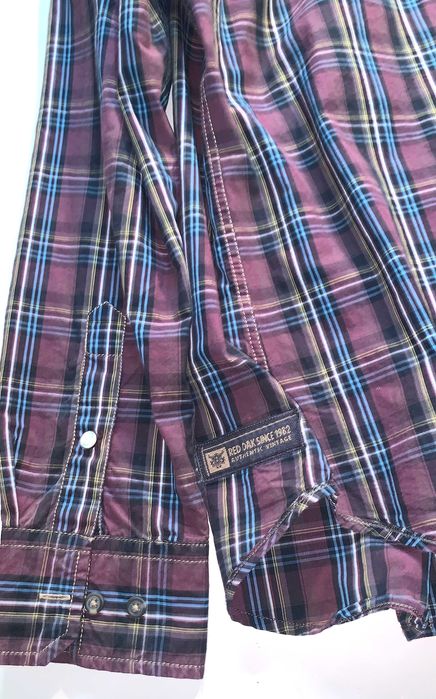 Camisa xadrez Red Oak L