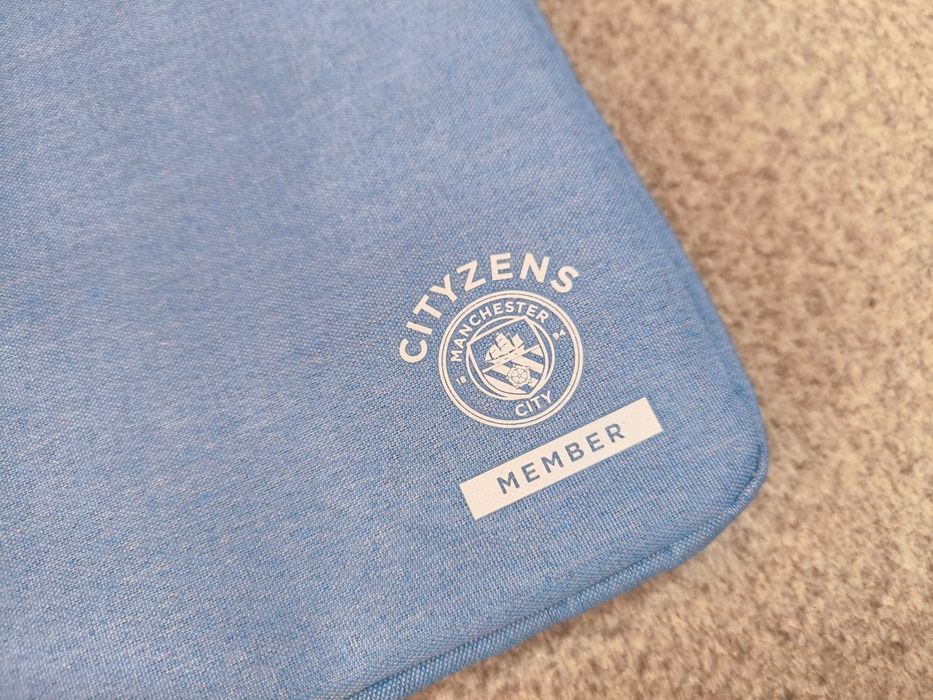 Чехол для планшета голубой Манчестер Сити (27 х 20 см)