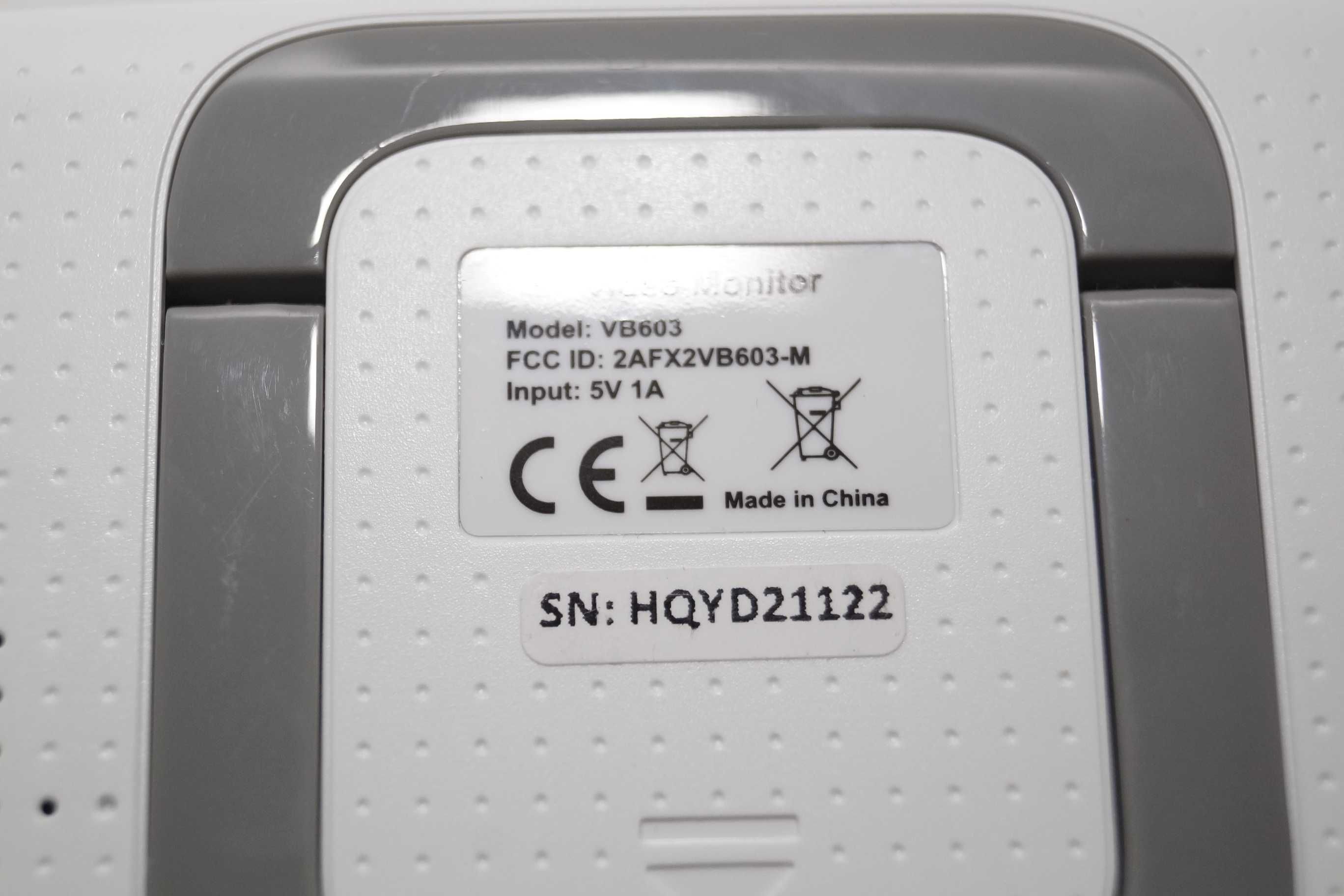 niania elektroniczna BOIFUN VB603 2,4GHz 262m 3,2" tryb nocny
