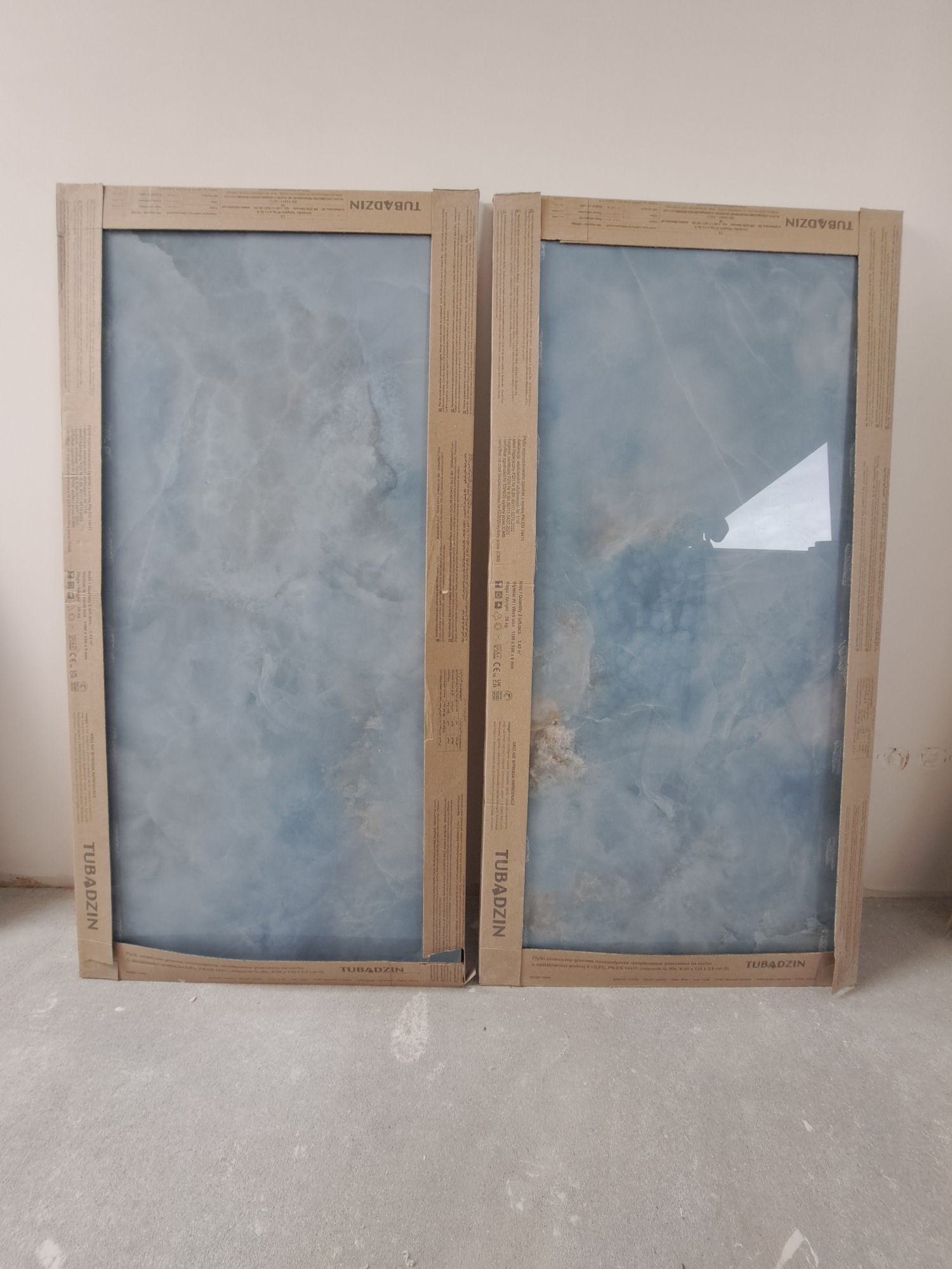 Płytki Tubądzin Aquamarine Blue Pol