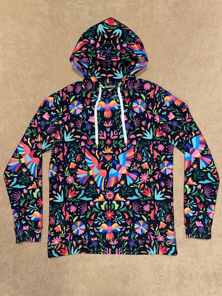 Bluza Mr. Gugu & Miss Go M – folkowy wzór, kieszeń kangurka