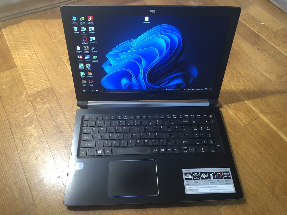 Ноутбук Acer Aspire 5 Core™ i7-8550U/ IPS /8 GB/m.2 SSD 240Gb