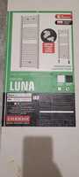 Grzejnik łazienkowy drabinka 300x827 LUNA LUXRAD grafit + termostat