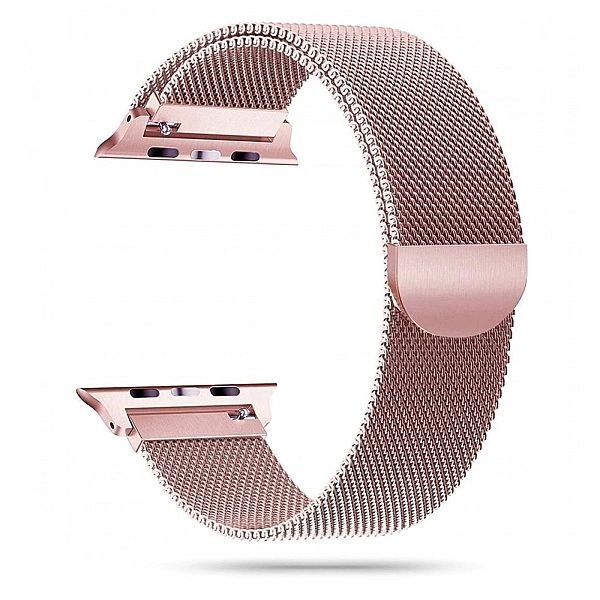 Tech-Protect Milaneseband Apple Watch 2/3/4/5/6/Se (42/44Mm) Rose Gold
