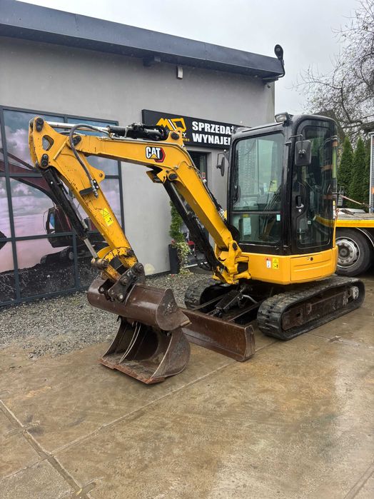 Minikoparka CAT 303 z 2021r.szybkozłącze łyżki sprowadzony CAT308E2CR