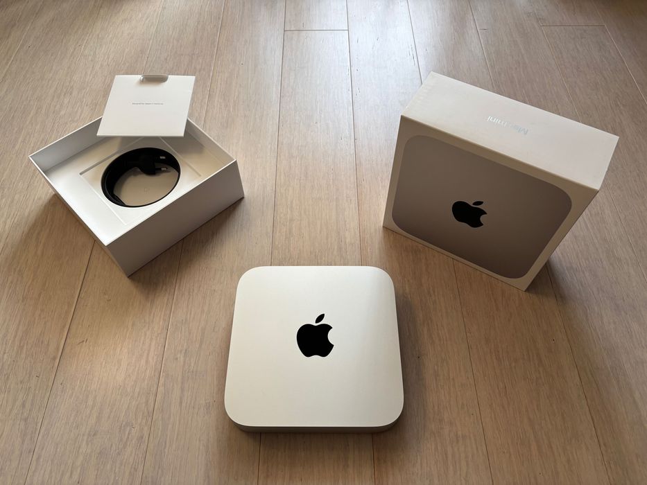 Apple Mac mini 2023 (M2), 8 GB RAM, 256 GB SSD - stan idealny
