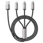Kabel Tech-Protect UltraBoost 3w1 USB-A - Lightning / USB-C / micro US