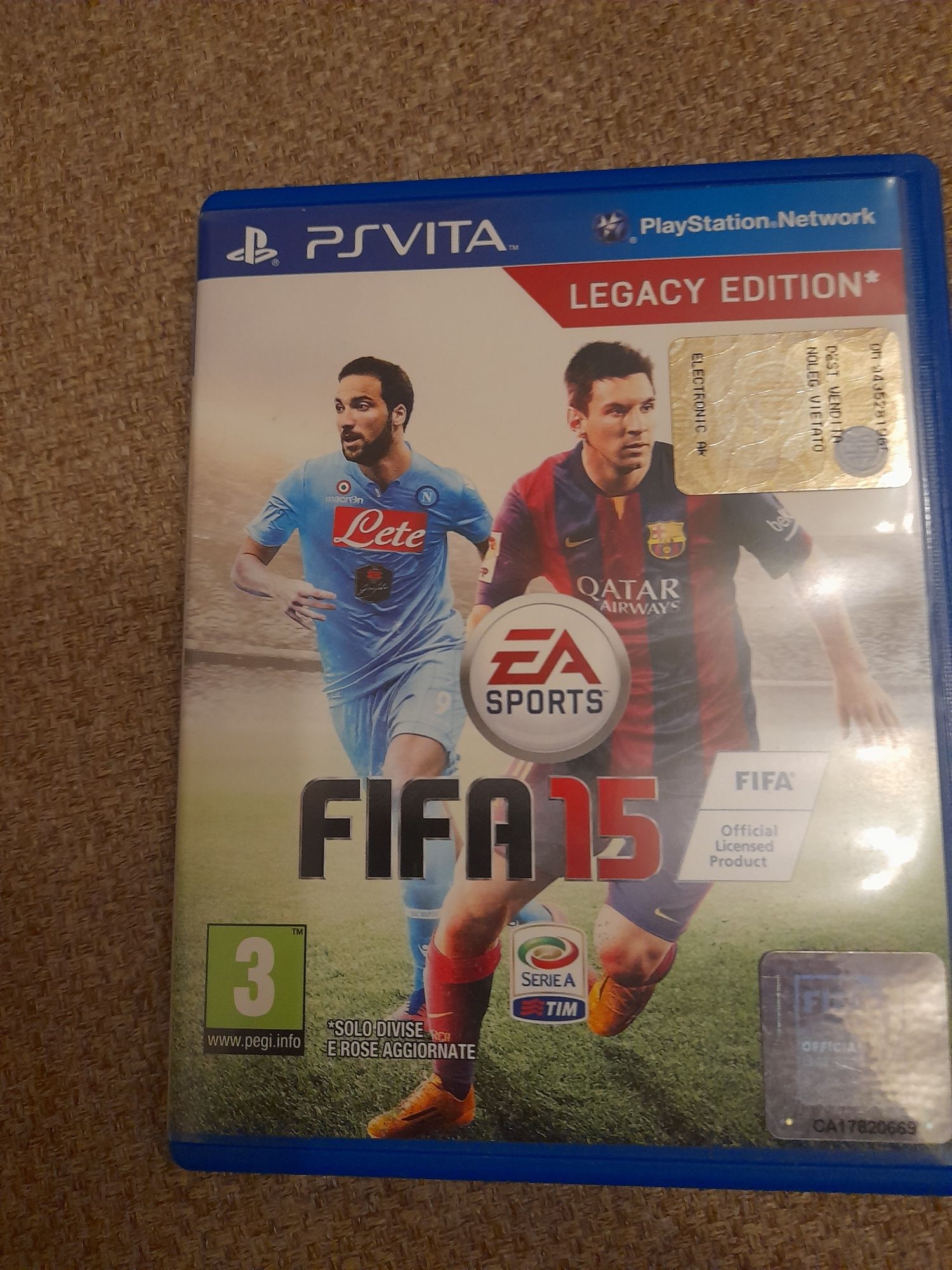 Fifa 15 ps vita super grą