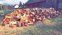 Drewno sosnowe suche dziabane, olcha, dąb, brzoza, buk, grab, osika