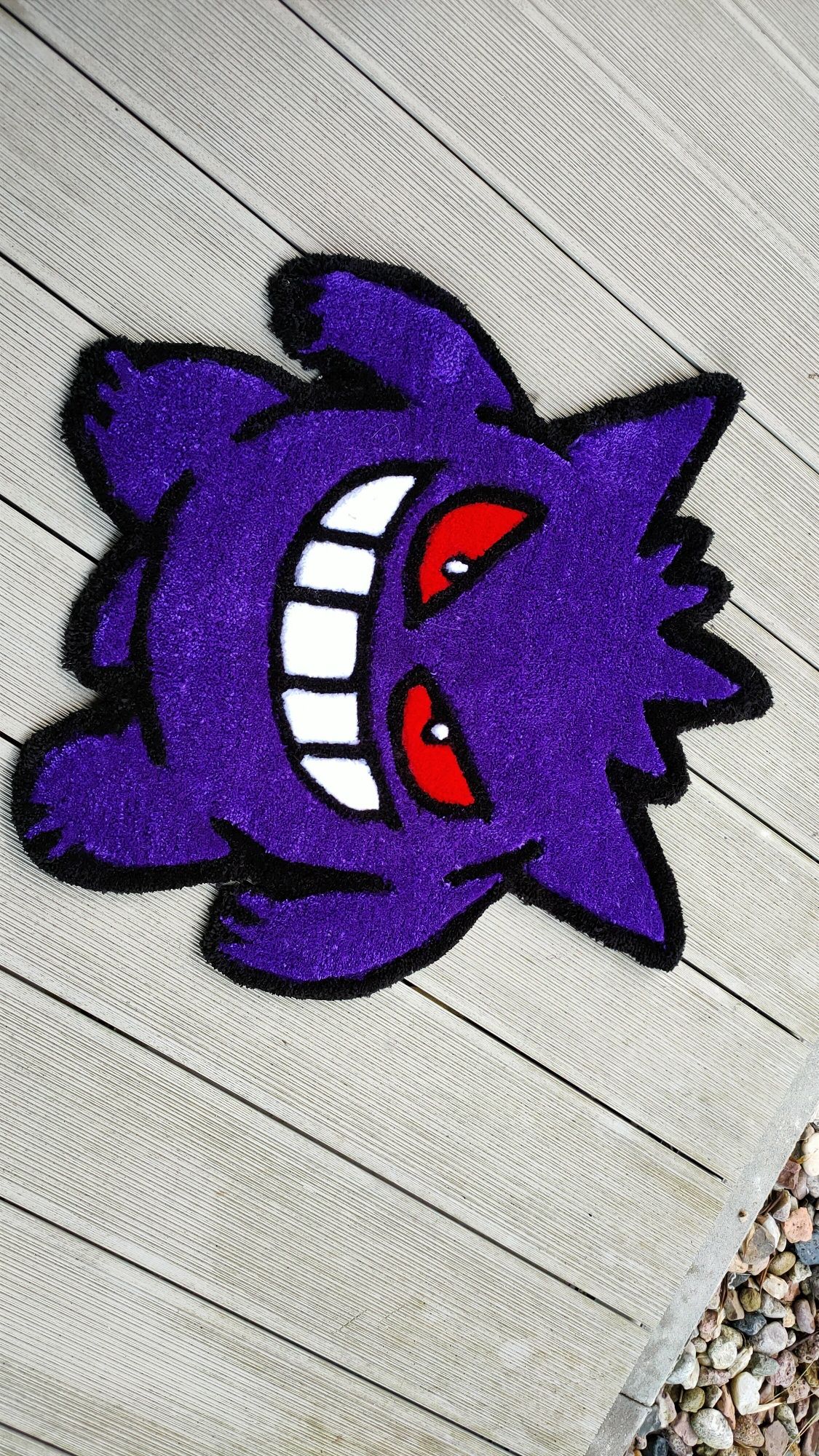 Gengar pokemon dywan