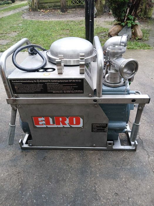 Pompa perystaltyczna do niebezpiecznych materiałów