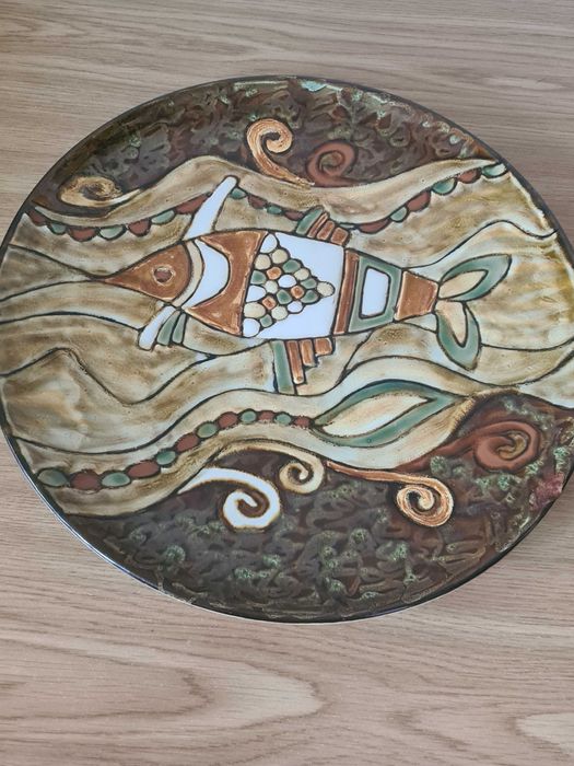 Керамическая тарелка  ЛКСФ, Зиновий Флинта