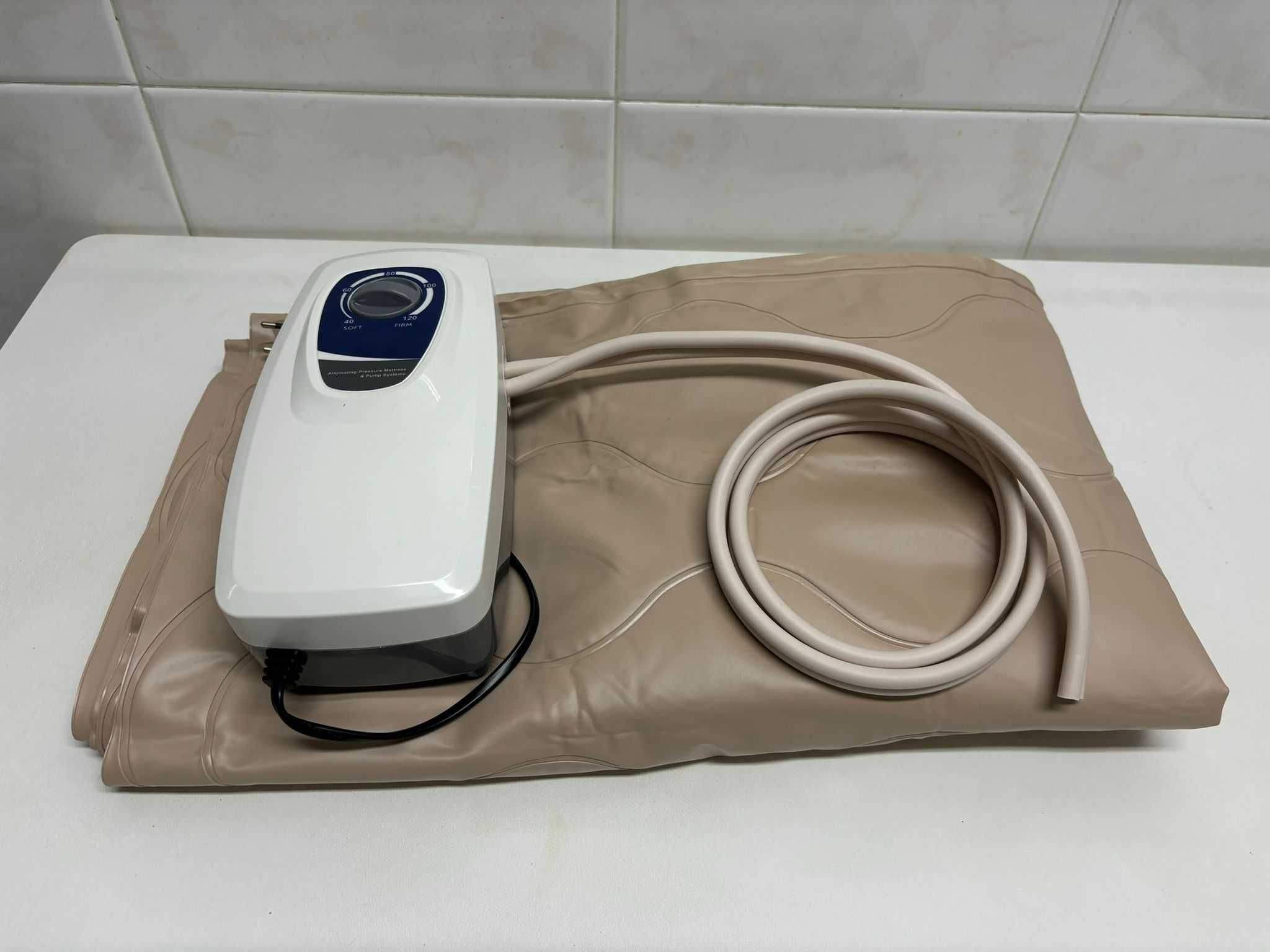 Colchão Antiescaras com Compressor e Células de Ar Alternante