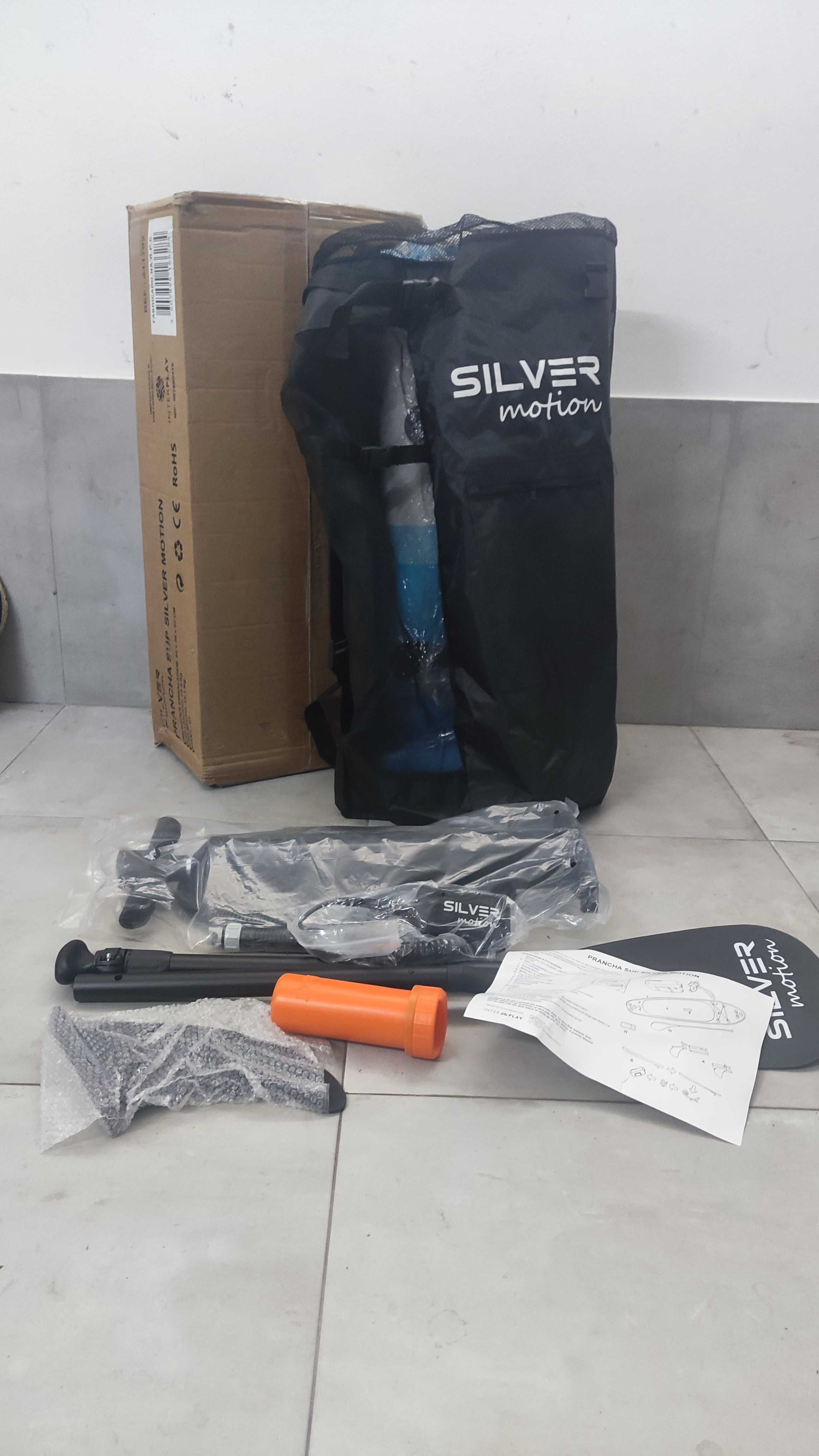 Prancha de Stand Up Paddle SILVER Motion, nova em caixa