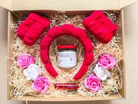 Zestaw spa do pielęgnacji box prezentowy christmas gift upominek opask