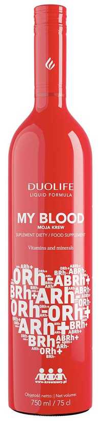 DuoLife płynna morfologia , kompleks witamin, moja krew 750ml