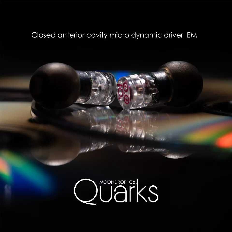 ⇒ MoonDrop Quarks - миниатюрные In-ear наушники с прямой посадкой!