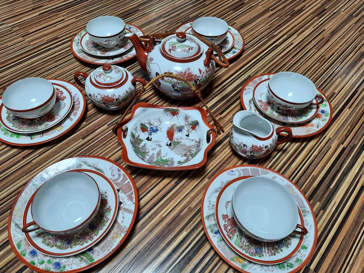 Zestaw chińskiej porcelany