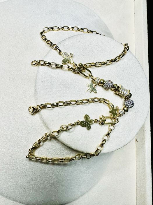 Złoty łancuszek 14k próba 585