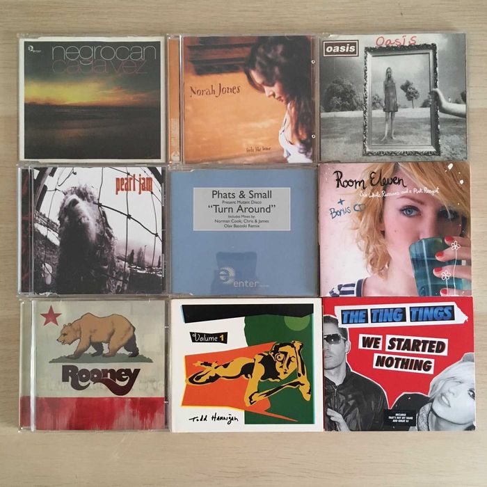 CDs vários artistas - rock pop jazz soul rnb hip hop portuguesa