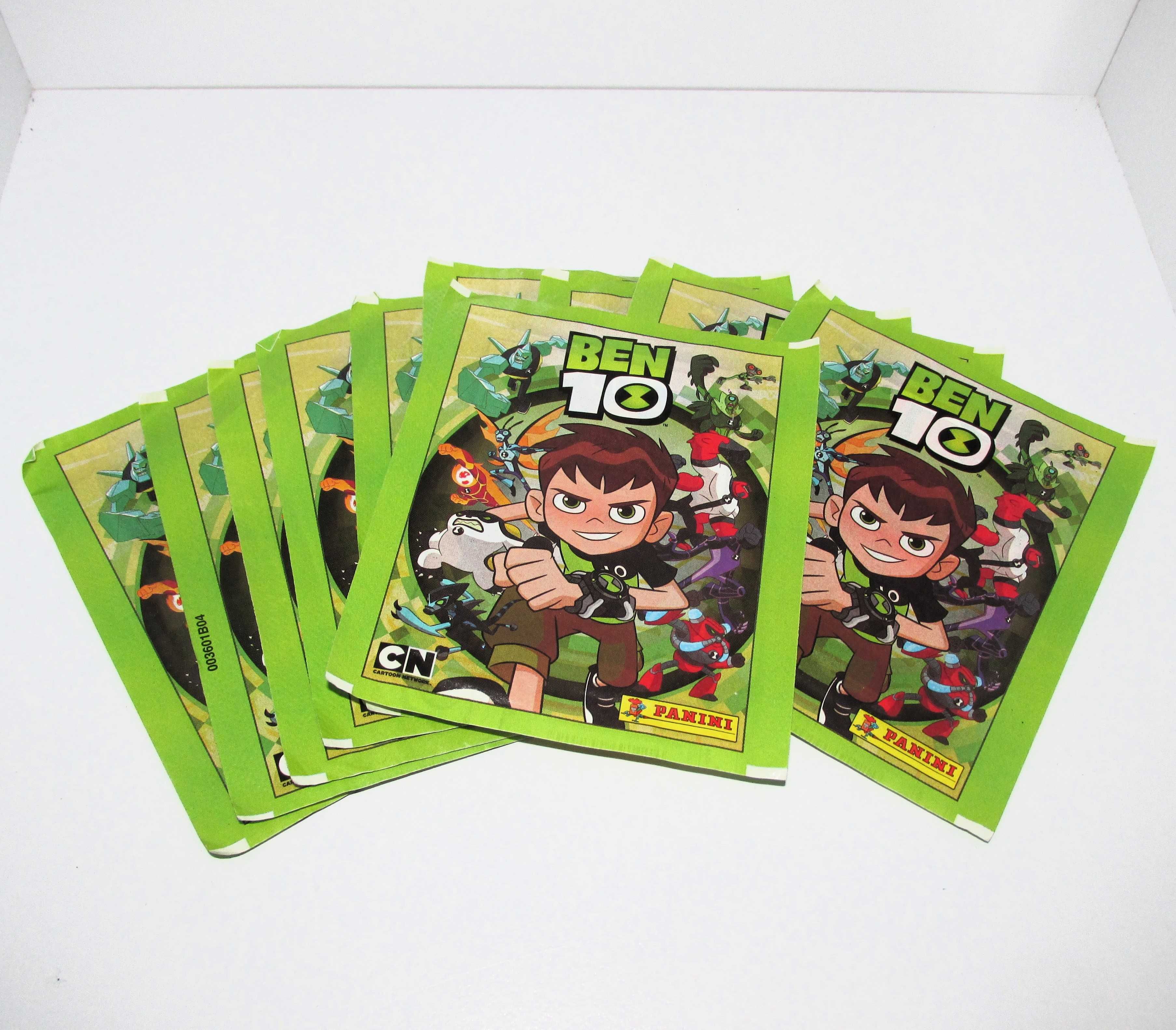 10x Boosters Ben 10 Stickers Panini Novos/Selados