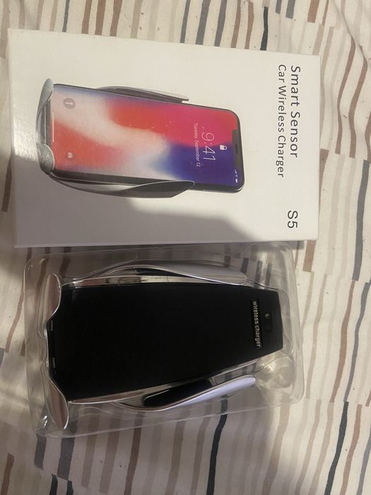 Smart Sensor S5 carregador sem fio para carro