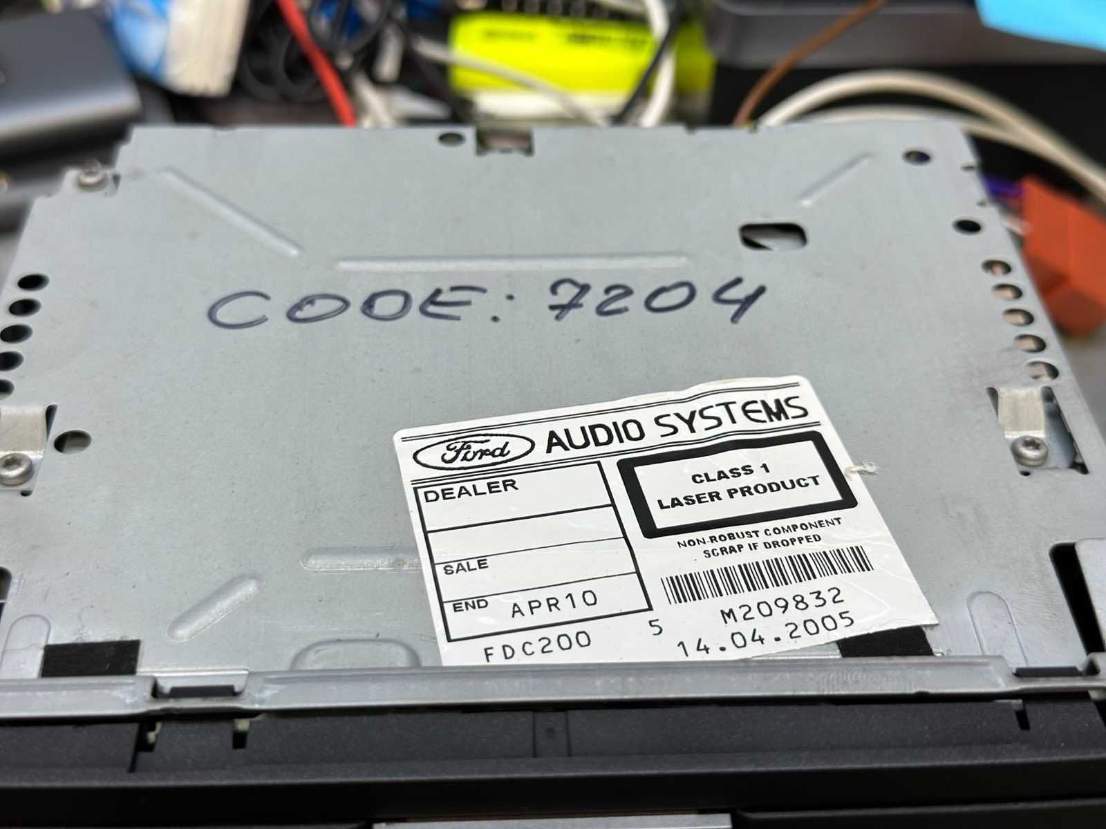 Fabryczne Radio FORD CD 6000