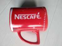 Kubek nescafe czerwony ok. 200 ml