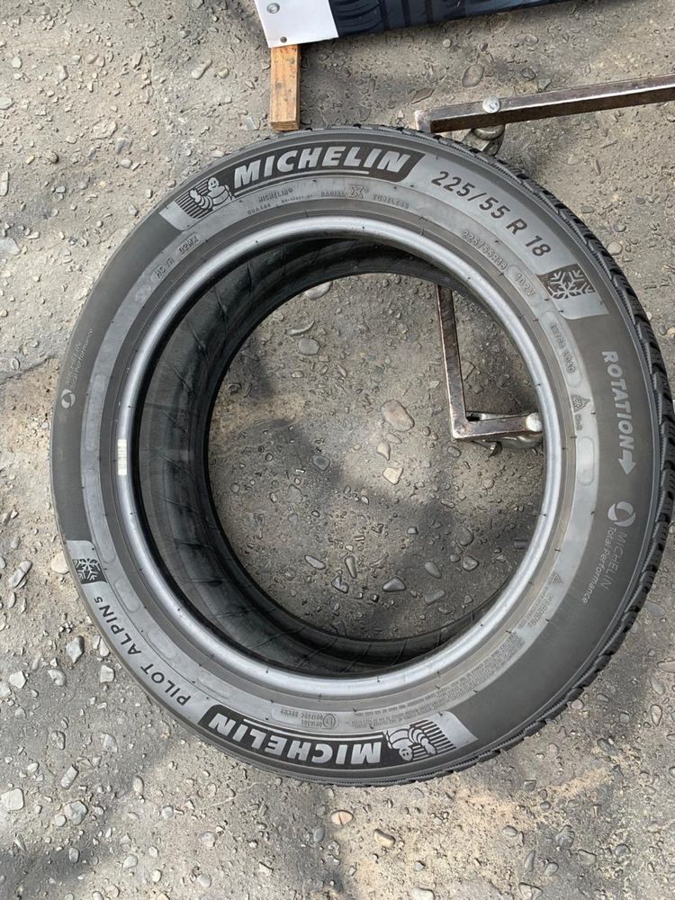 Шини 225/55 R18 Michelin 2023p зима 6,5/6мм