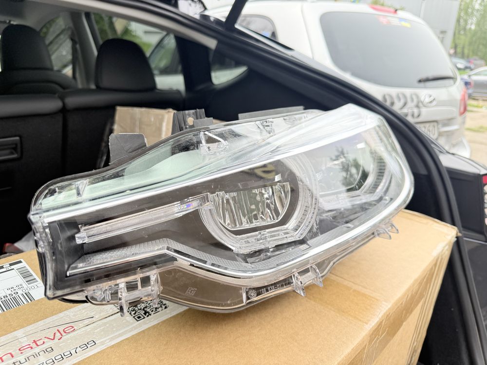 Фара левая BMW F30 led лед
