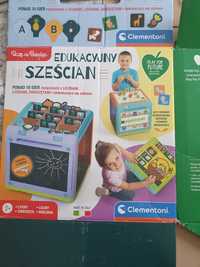 Edukacyjny sześcian stolik 3+