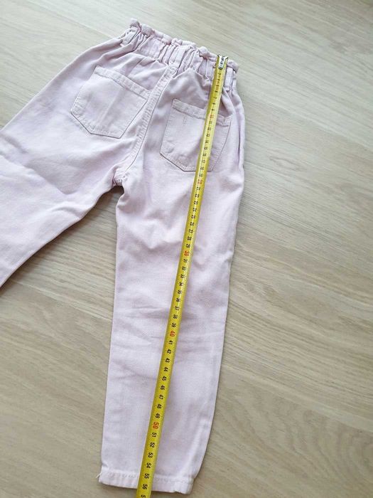 Zara spodnie mommy bag roz. 104 (3-4 lata)