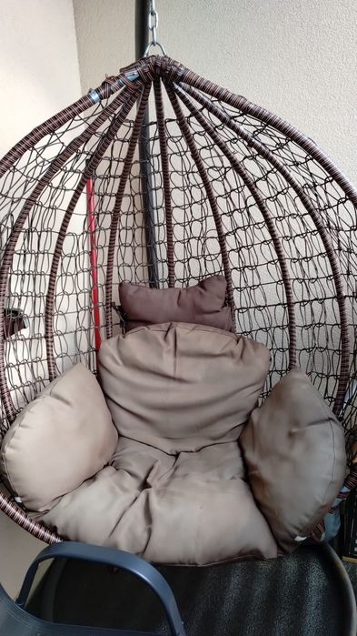 Fotel wiszący, ogrodowy, bujany