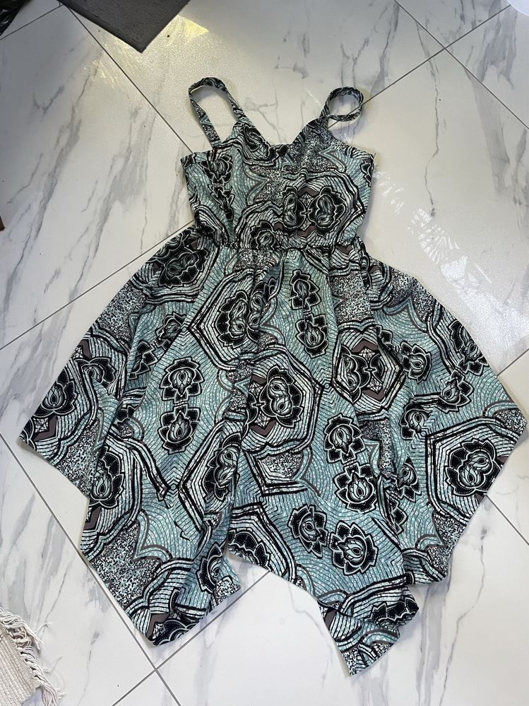 Sukienka letnia boho rozmiar 36 H&M