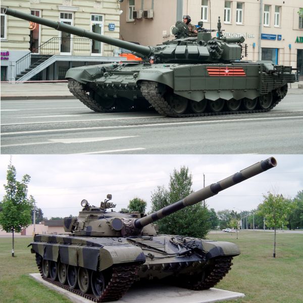 Klocki Czołg Rosyjski 2w1 T-72B3 T-72M1 Wojsko