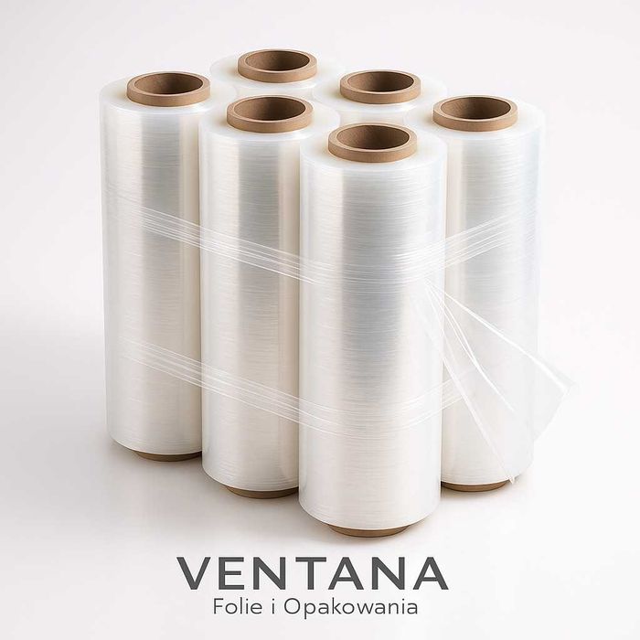 Folia Stretch Rolka - 3 kg (Waga Folii 2,75 kg) Folia "Strecz"
