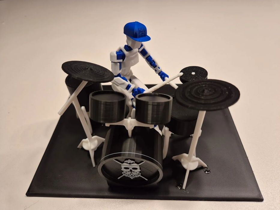 Conjunto de Bateria com Chimbal